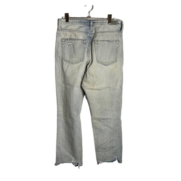 AG Adriano Goldschmied VintageWide Straight Leg Jeans Stone Wash Distressed‎ - Picture 2 of 7